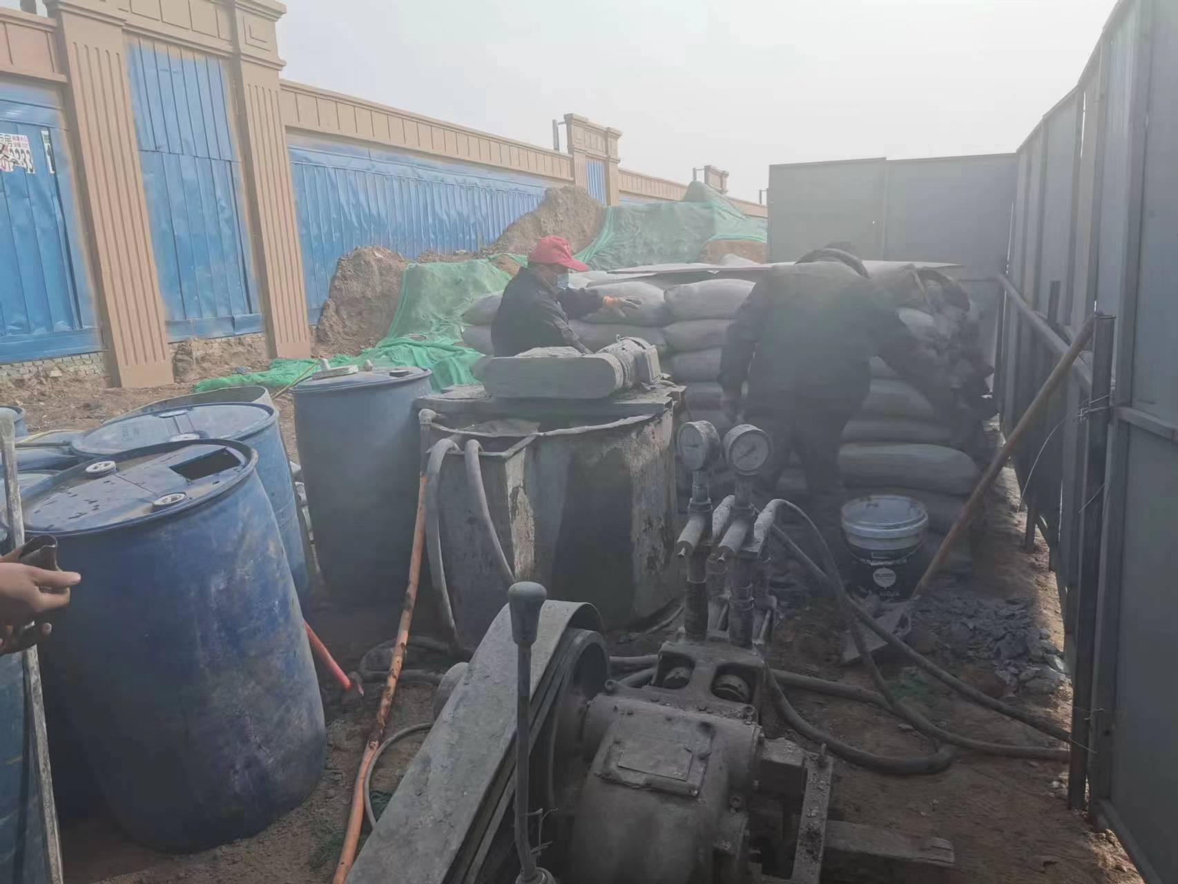 乌达地基沉降注浆加固